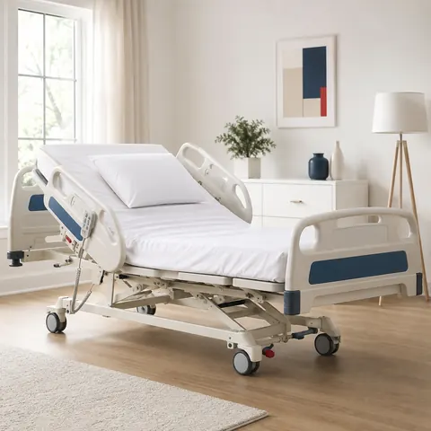 Adjustable electric homecare bed