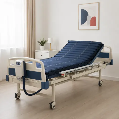 Alternating pressure ripple mattress
