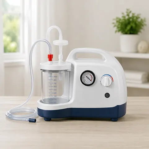 Portable medical suction machine